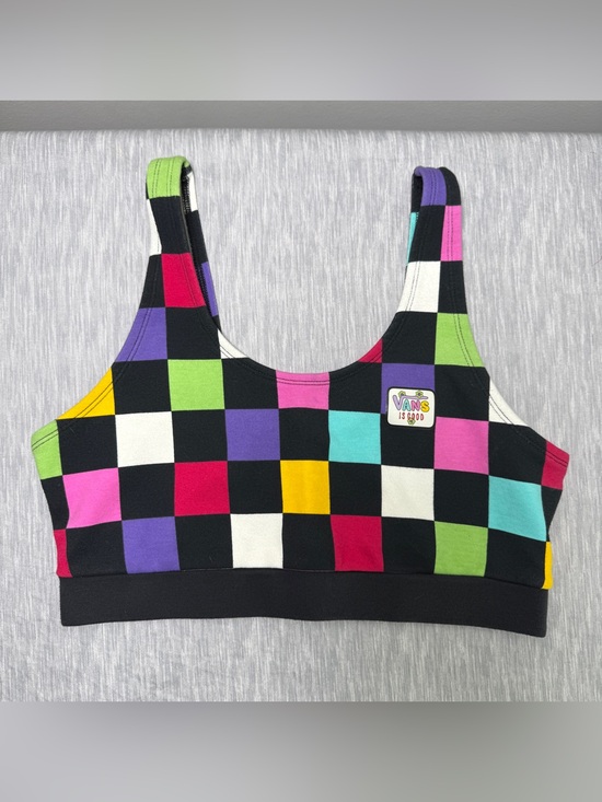 Vans x Irene is Good Other - Vans x Ireneisgood Bralette | Size S | Multicolor Checkerboard | Limited Collab